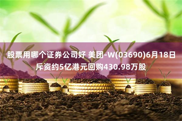 股票用哪个证券公司好 美团-W(03690)6月18日斥资约5亿港元回购430.98万股
