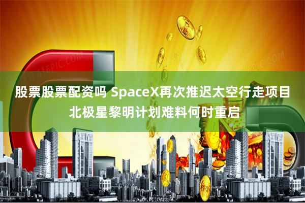 股票股票配资吗 SpaceX再次推迟太空行走项目 北极星黎明计划难料何时重启