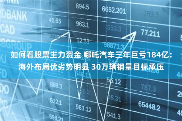 如何看股票主力资金 哪吒汽车三年巨亏184亿：海外布局优劣势明显 30万辆销量目标承压